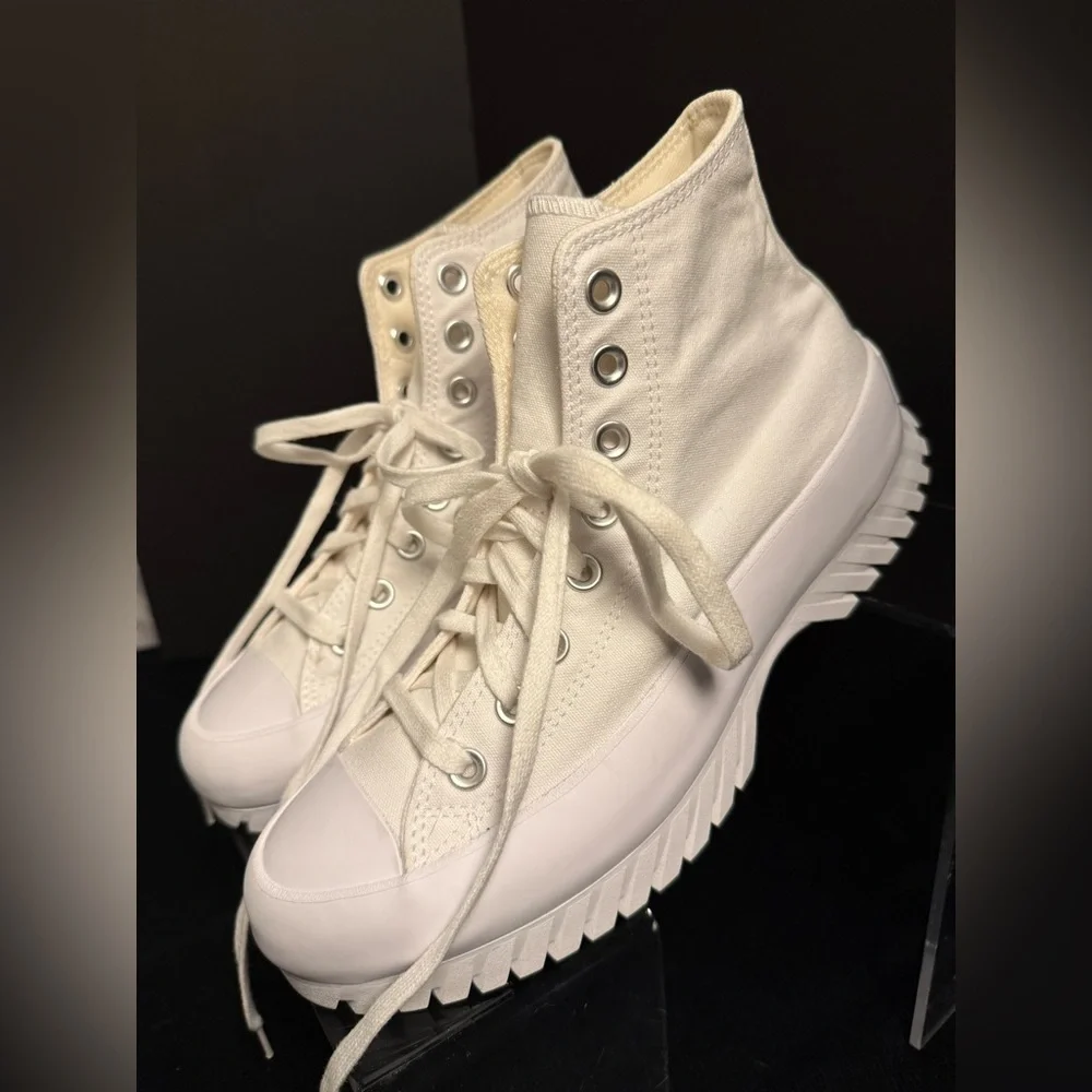 Converse Chuck Taylor Women's White High-Top Sneakers NWOT
